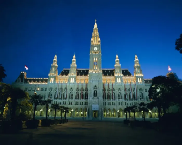 Framed Print : Rathaus (Town Hall), Vienna, Austria, Europe Framed Print : Rathaus (Town Hall), Vienna, Austria, Europe