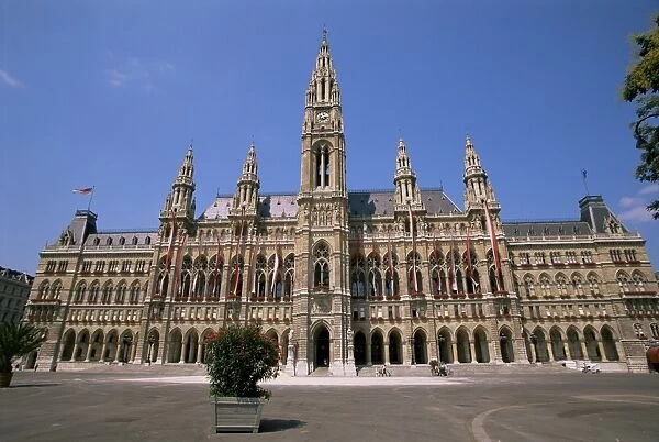 Rathaus (Town Hall), Vienna, Austria, Europe