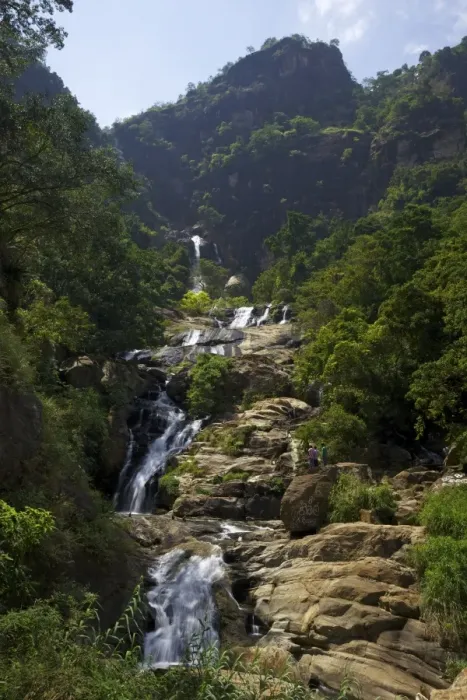 Framed Print : Rawana Ella Falls, Sri Lanka, Asia