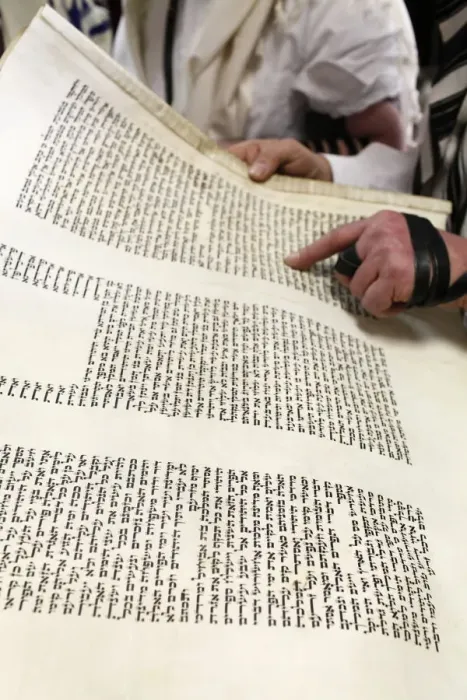Framed Print : Reading the Book of Esther during Purim celebration in a synagogue, Montrouge Framed Print : Reading the Book of Esther during Purim celebration in a synagogue, Montrouge