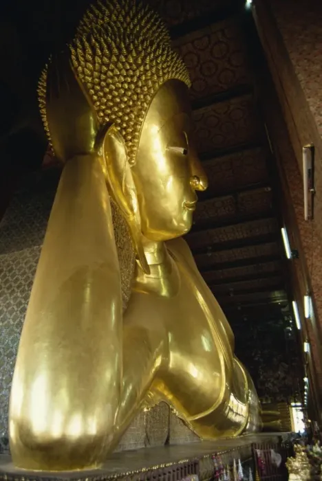 Framed Print : Reclining Buddha Framed Print : Reclining Buddha