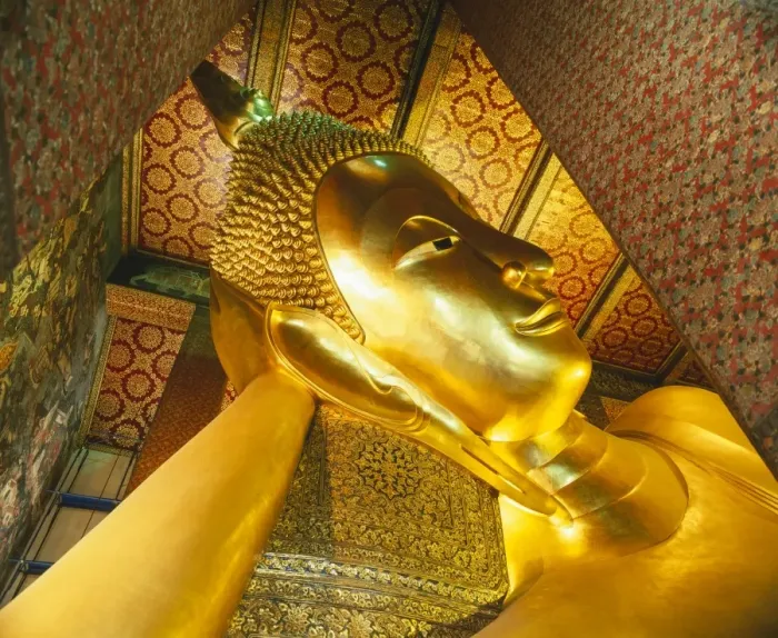 Framed Print : Reclining Golden Buddha in Wat Pho temple (Wat Phra Chetuphon), Bangkok, Thailand, Southeast Asia, Asia Framed Print : Reclining Golden Buddha in Wat Pho temple (Wat Phra Chetuphon), Bangkok, Thailand, Southeast Asia, Asia