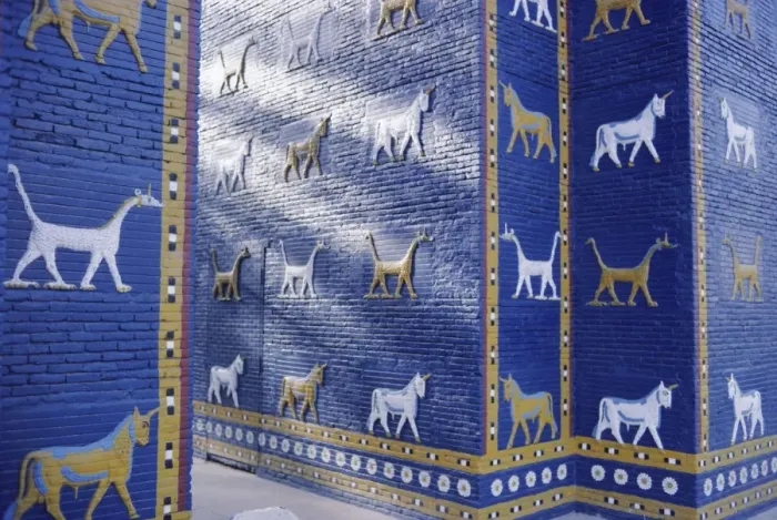 Framed Print : The reconstructed Ishtar Gate