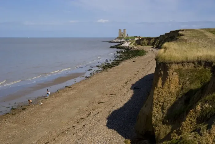 Framed Print : Reculver Towers, Herne Bay, Kent, England, United Kingdom, Europe Framed Print : Reculver Towers, Herne Bay, Kent, England, United Kingdom, Europe