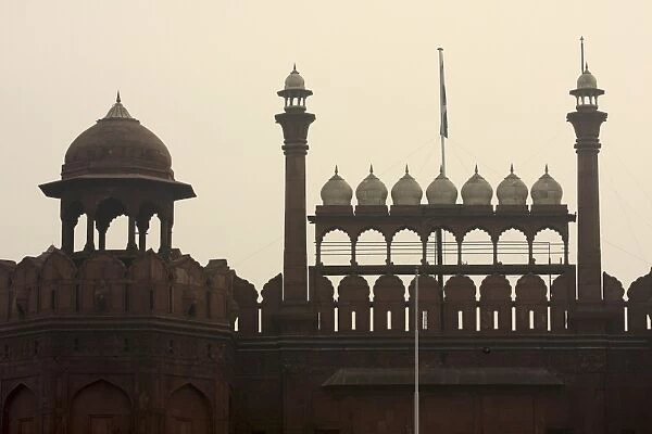 Red Fort, UNESCO World Heritage Site, Delhi, India, Asia