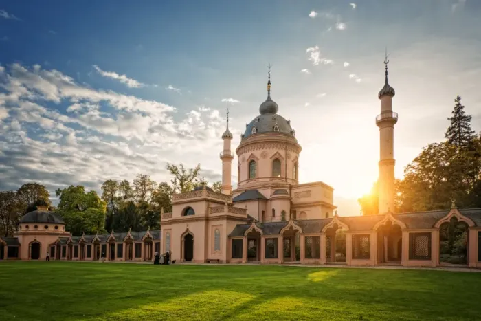 Framed Print : The Red Mosque, Schwetzingen, Baden-Wurttemberg, Germany, Europe Framed Print : The Red Mosque, Schwetzingen, Baden-Wurttemberg, Germany, Europe