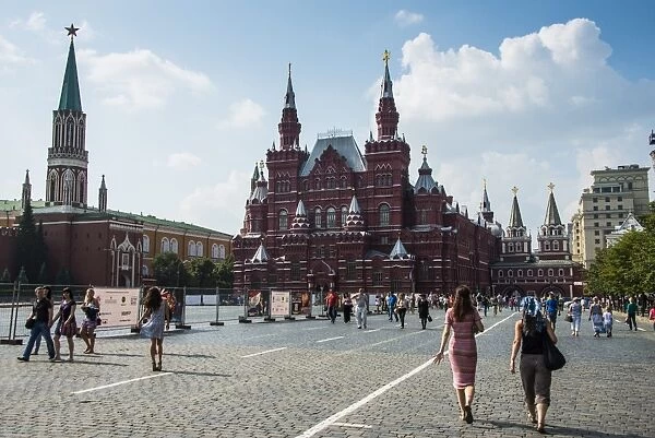 Red Square, UNESCO World Heritage Site, Moscow, Russia, Europe