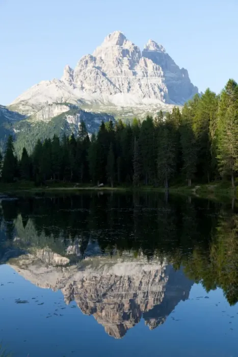 Framed Print : Reflections at sunset on Antorno Lake, Misurina, Tre Cime di Lavaredo, Belluno, Dolomites, Italy, Europe Framed Print : Reflections at sunset on Antorno Lake, Misurina, Tre Cime di Lavaredo, Belluno, Dolomites, Italy, Europe