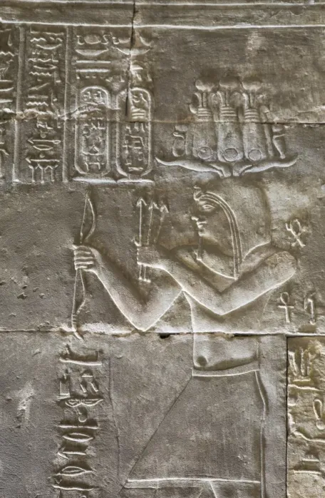 Framed Print : Relief of a Priest, Temple of Horus, Edfu, Egypt, North Africa, Africa Framed Print : Relief of a Priest, Temple of Horus, Edfu, Egypt, North Africa, Africa