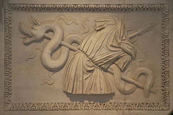 Reliefs from Hadrianeum in Rome, Farnese Excavations, National Archaeological Museum