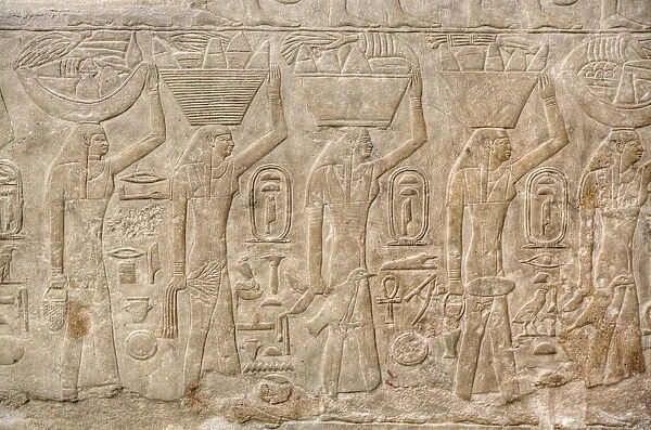 Reliefs, Mastaba of Mereruka, Necropolis of Saqqara, UNESCO World Heritage Site, Saqqara