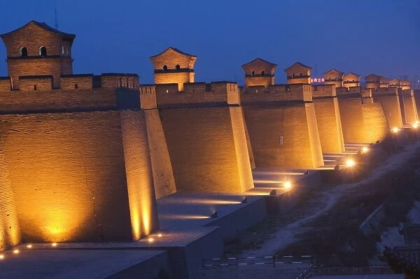 Last remaining intact Ming Dynasty city wall in China, UNESCO World Heritage Site