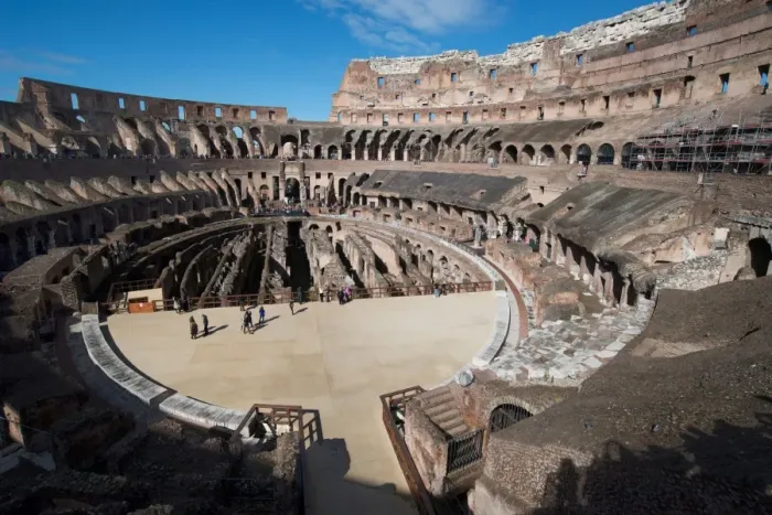 Framed Print : Remains of the Colosseum of Rome built around 70AD, allegedly the largest ever built Framed Print : Remains of the Colosseum of Rome built around 70AD, allegedly the largest ever built