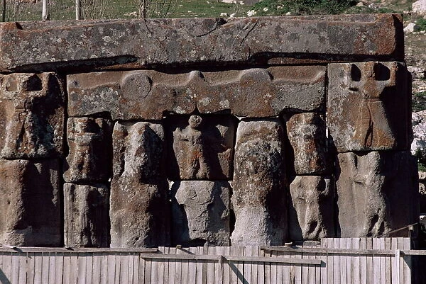 Remains of a Hittite temple at Eflatun Pinar