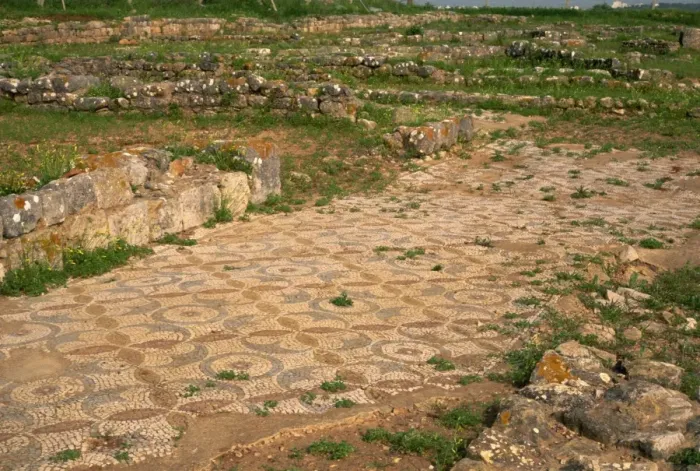 Framed Print : Remains of Roman villa, Abecada, Portimao, Portugal, Europe Framed Print : Remains of Roman villa, Abecada, Portimao, Portugal, Europe