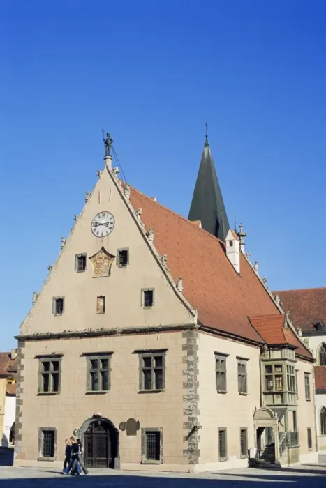 Framed Print : Renaissance town hall dating from 1509 Framed Print : Renaissance town hall dating from 1509