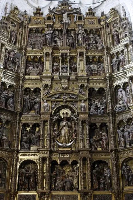 Framed Print : Reredos, Iglesia de Santa Maria de Coronada, Medina Sidonia, Andalucia, Spain, Europe Framed Print : Reredos, Iglesia de Santa Maria de Coronada, Medina Sidonia, Andalucia, Spain, Europe