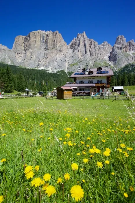 Framed Print : Restaurant, Sella Pass, Trento and Bolzano Provinces, Italian Dolomites, Italy, Europe Framed Print : Restaurant, Sella Pass, Trento and Bolzano Provinces, Italian Dolomites, Italy, Europe