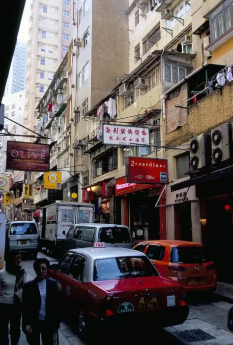 Framed Print : Restaurants, Soho, Mid-Levels, Hong Kong Island, Hong Kong, China, Asia Framed Print : Restaurants, Soho, Mid-Levels, Hong Kong Island, Hong Kong, China, Asia
