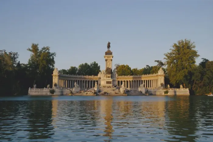 Framed Print : Retiro Lake Framed Print : Retiro Lake