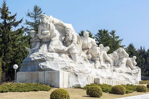 Revolutionary Martyrs Cemetery, Democratic Peoples Republic of Korea (DPRK), Pyongyang, North Korea, Asia