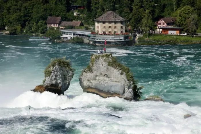 Framed Print : Rhine Falls, Schaffhausen, Switzerland, Europe Framed Print : Rhine Falls, Schaffhausen, Switzerland, Europe