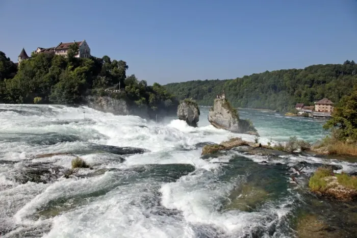 Framed Print : Rhine Falls, Schaffhausen, Switzerland, Europe Framed Print : Rhine Falls, Schaffhausen, Switzerland, Europe