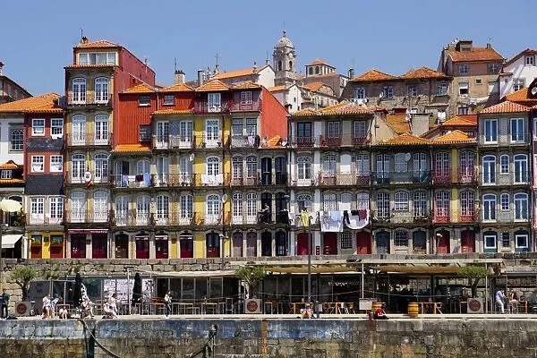 Ribeira district, UNESCO World Heritage Site, Porto (Oporto), Portugal, Europe