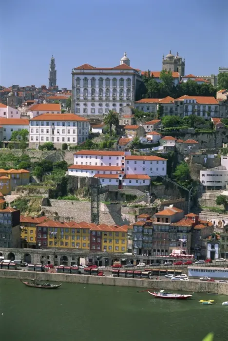 Framed Print : The Ribeira district on the waterfront of the Douro River Framed Print : The Ribeira district on the waterfront of the Douro River