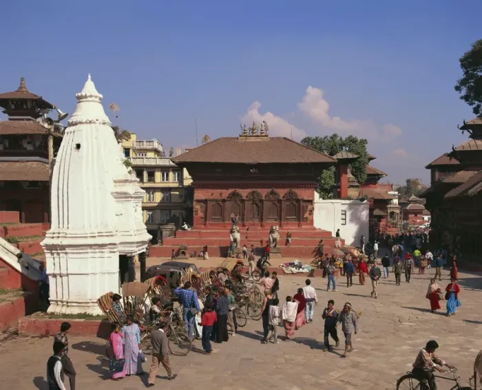Framed Print : Rickshaws lined up in Durbar Square in Kathmandu, UNESCO World Heritage Site, Nepal, Asia Framed Print : Rickshaws lined up in Durbar Square in Kathmandu, UNESCO World Heritage Site, Nepal, Asia
