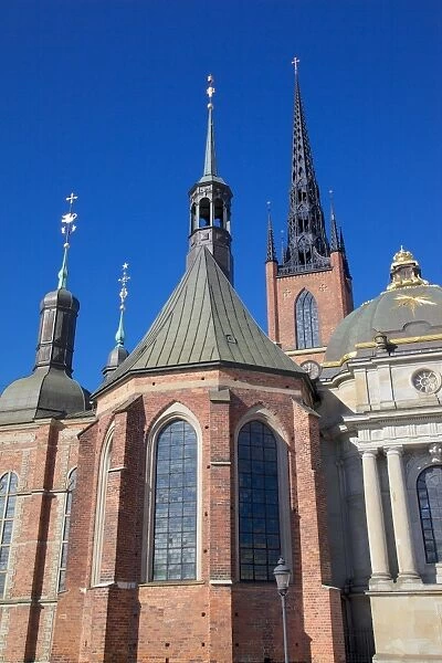 Riddarholmskyrkan (Riddarholmen Church), Riddarholmen, Stockholm, Sweden, Scandinavia, Europe