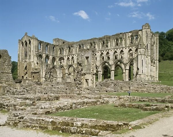 Rievaulx Abbey, North Yorkshire, Yorkshire, England, United Kingdom, Europe