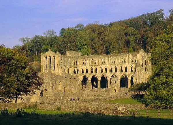 Rievaulx Abbey, old Cistercian abbey, Ryedale, North Yorkshire, England, UK, Europe