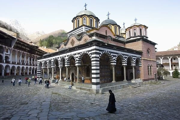 Rila Monastery, UNESCO World Heritage Site, Rila, Bulgaria, Europe