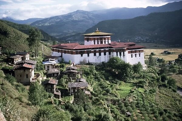 Rimpong Dzong (monastery), Paro, Bhutan, Asia