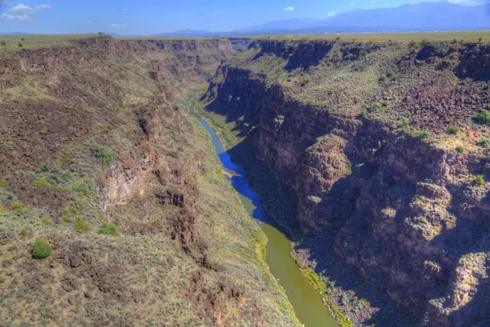 Framed Print : Rio Grande Gorge, taken from Rio Grande Gorge Bridge, near Taos, New Mexico, United Framed Print : Rio Grande Gorge, taken from Rio Grande Gorge Bridge, near Taos, New Mexico, United