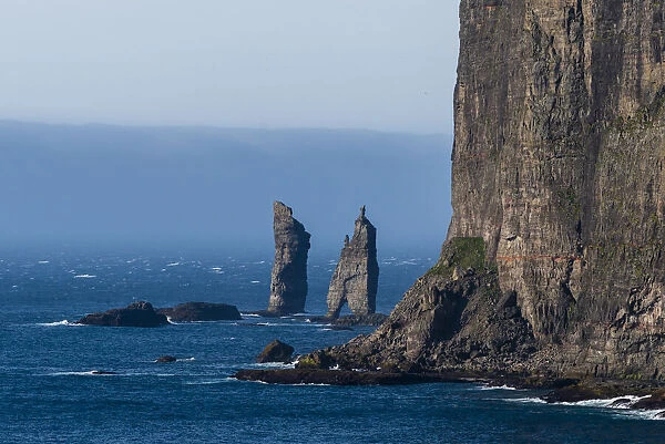 Risin Og Kellingin, Eysturoy Island, Faroe Islands, Denmark, Europe