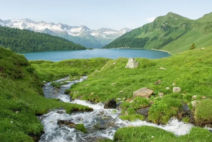 Framed Print : Ritom lake, Val Piora, Canton Ticino, Switzerland Framed Print : Ritom lake, Val Piora, Canton Ticino, Switzerland