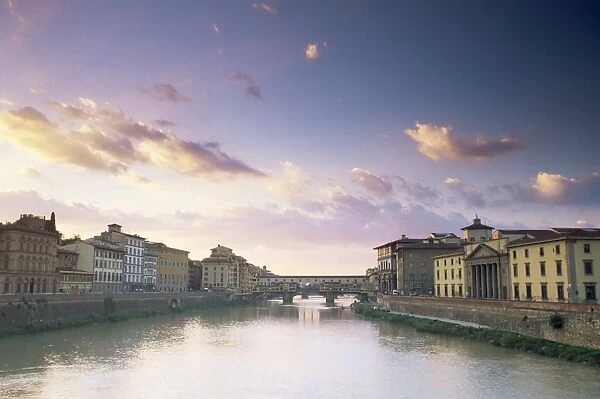 River Arno and the Ponte Vecchio