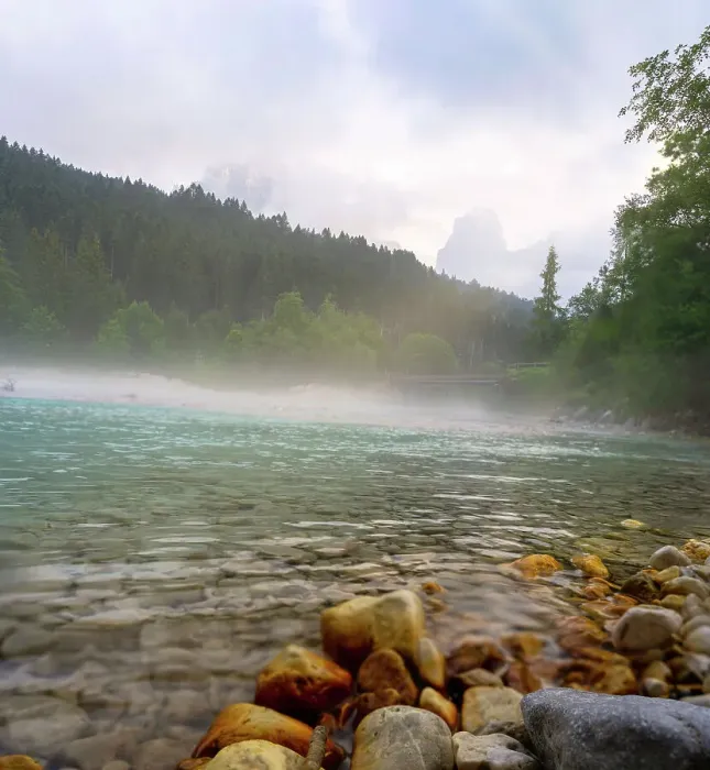 Framed Print : River Canali at sunrise, Canali Valley, Dolomites, Trentino, Italy, Europe Framed Print : River Canali at sunrise, Canali Valley, Dolomites, Trentino, Italy, Europe