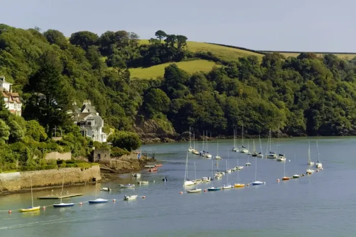 Framed Print : River Dart estuary, Dartmouth, South Hams, Devon, England, United Kingdom, Europe Framed Print : River Dart estuary, Dartmouth, South Hams, Devon, England, United Kingdom, Europe