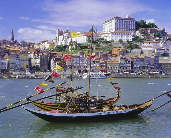 River Douro and sherry boats (port barges)