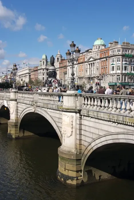 Framed Print : River Liffey and O Connell Bridge, Dublin, Republic of Ireland, Europe Framed Print : River Liffey and O Connell Bridge, Dublin, Republic of Ireland, Europe