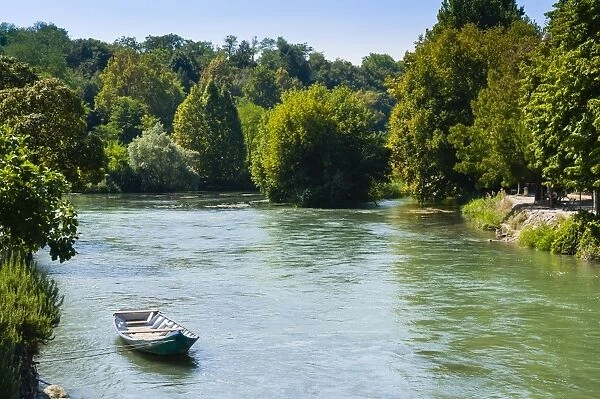 River Mincio, Valeggio sul Mincio, Verona province, Veneto, Italy, Europe
