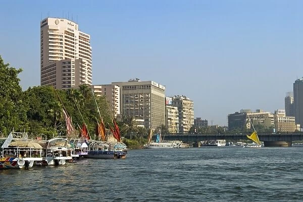 River Nile, Cairo, Egypt, North Africa, Africa
