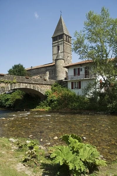 River Nive, Saint Etienne de Baigorry St. -Etienne-de-Baigorry), Basque country