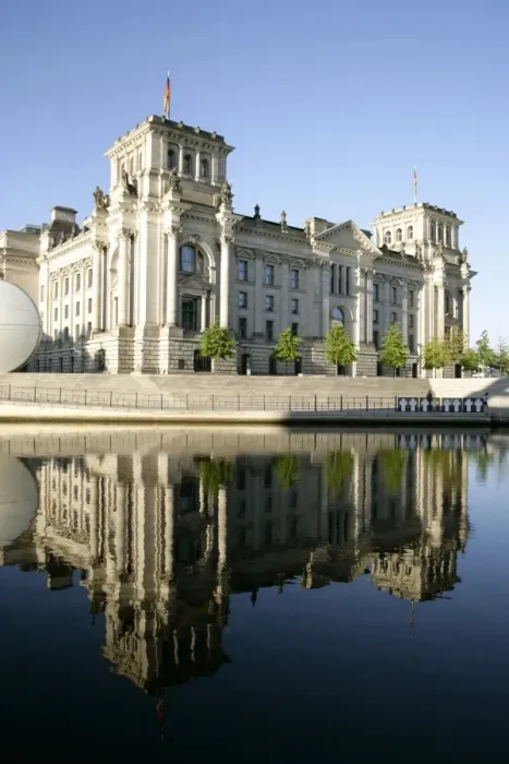 Framed Print : River Spree at government district, Reichstag, Berlin, Germany, Europe Framed Print : River Spree at government district, Reichstag, Berlin, Germany, Europe