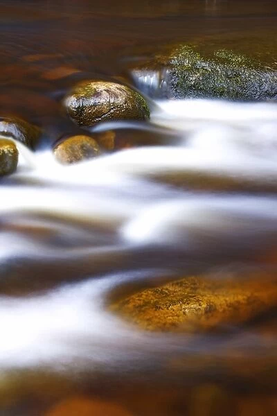 River Stones, Knaik Water, Perthshire, Scotland, United Kingdom, Europe