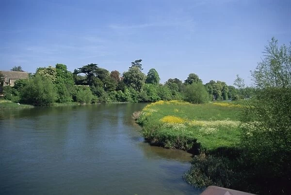 River Thames, Clifton Hampden, Oxfordshire, England, United Kingdom, Europe