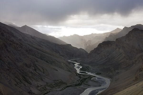 River, Tsomori, Ladakh, India, Asia